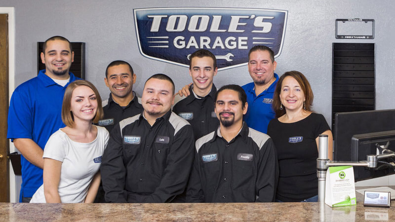 Toole's Garage - Stockton Team Photo