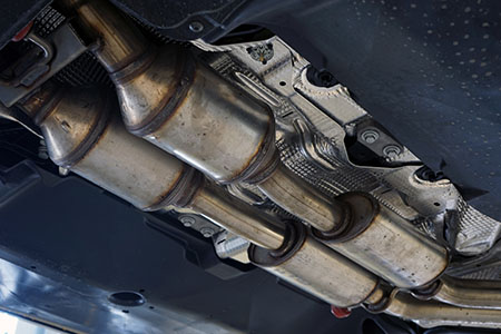 Catalytic Converter Shield Installation in Stockton, CA - Toole's Garage Stockton